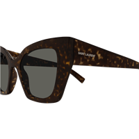 Napoli - Corso Giuseppe Garibaldi 197 - Occhiali da sole Saint Laurent Donna SL 552008-HAVANA-HAVANA-GREY51 - SL 552008-HAVANA-HAVANA-GREY51